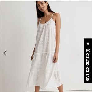 NWT- Madewell Swiss dot coverup, size Medium